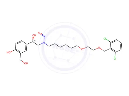 Chemical structure of N-Nitroso Vilanterol