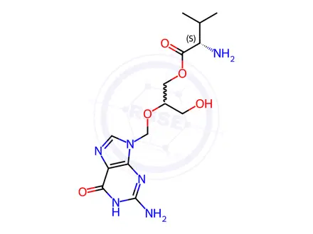Chemical structure of Valganciclovir Monomer