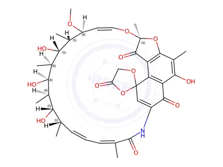 Chemical structure of Rifamycin impurity 21
