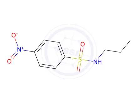 Chemical structure of 4-Nitro-N-Propyl-Benzenesulfonamide