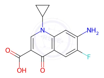 Chemical structure of Ciprofloxacin Impurity 68