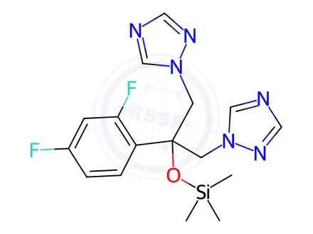 Chemical structure of Silyl Fluconazole