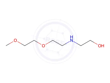 Chemical structure of 2-{[2-(2-methoxyethoxy)ethyl]amino}ethan-1-ol