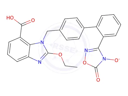 Chemical structure of Azilsartan Impurity 42