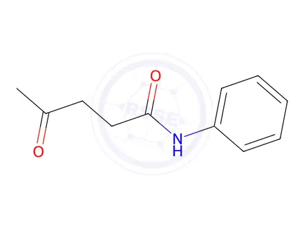 Chemical structure of 4-oxo-N-phenylpentanamide