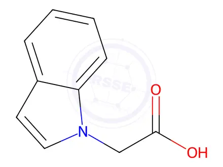 Chemical structure of Indol-1-yl-acetic acid