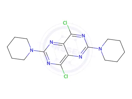 Chemical structure of Pyrimido[5,4-d]Pyrimidine Impurity 7