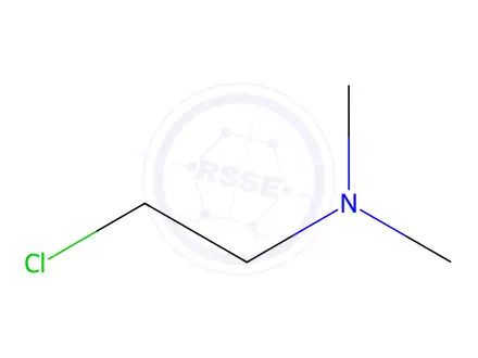 Chemical structure of 2-Chloro-N,N-dimethyl ethanamine