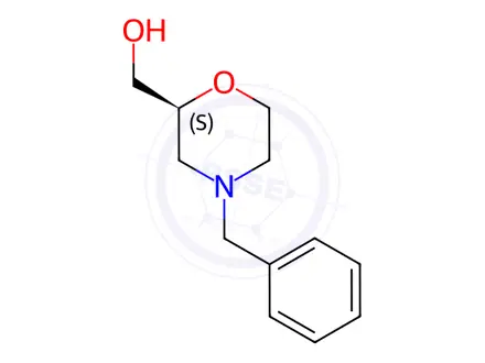 Chemical structure of (S)-(4-Benzylmorpholin-2-yl)methanol
