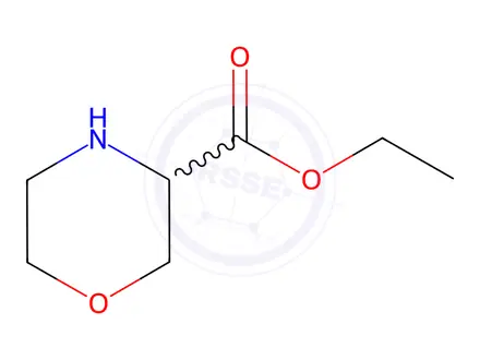 Chemical structure of Ethyl 3-Morpholinecarboxylate