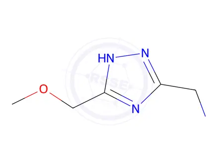 Chemical structure of (5-(Methoxymethyl)-4h-1,2,4-triazol-3-yl)methanamine