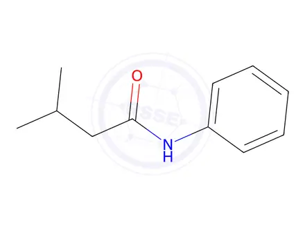 Chemical structure of 3-Methyl-N-phenylbutanamide