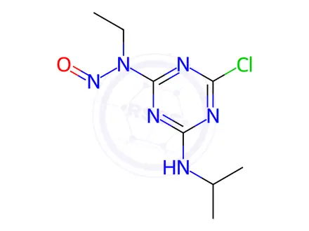 Chemical structure of N-Nitrosoatrazine