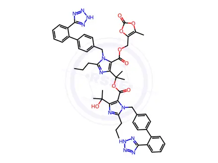 Chemical structure of Olmesartan Medoxomil Impurity 194