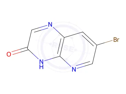 Chemical structure of 7-Bromopyrido[3,2-b]pyrazin-3(4H)-one
