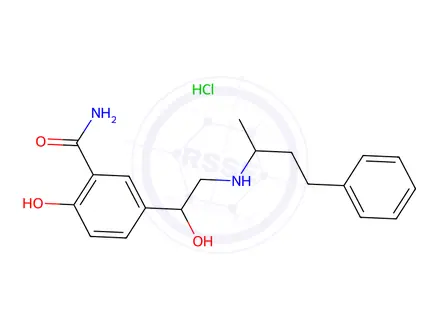 Chemical structure of Labetalol Hydrochloride
