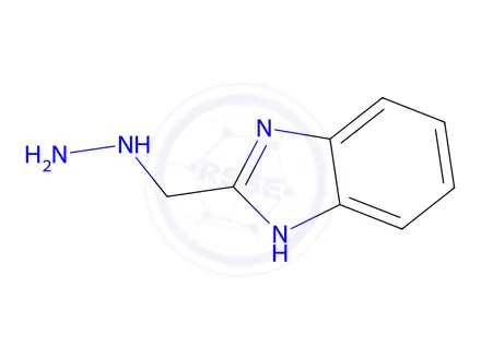 Chemical structure of 2-(Hydrazinylmethyl)-1H-benzo[d]imidazole