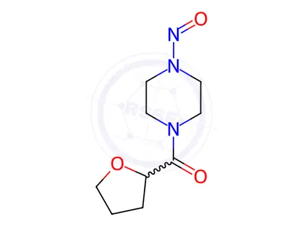 Chemical structure of Terazosin Impurity 27 (N-Nitroso Terazosin EP Impurity N)