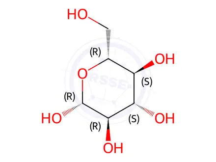 Chemical structure of Glucose Impurity 37 (β-D-Glucose)