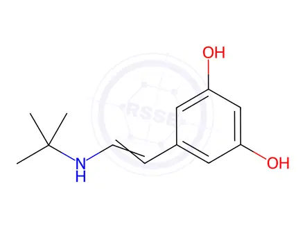 Chemical structure of Terbutaline Impurity 44
