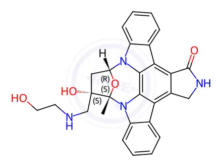 Chemical structure of Lestaurtinib Impurity 203
