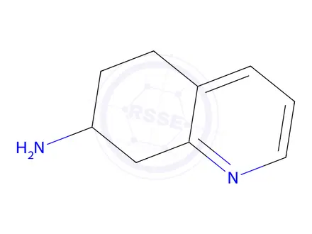 Chemical structure of 7-Quinolinamine,5,6,7,8-tetrahydro-(9CI)