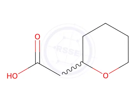 Chemical structure of (Tetrahydro-pyran-2-yl)-acetic acid