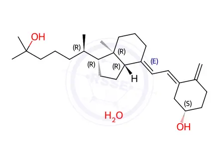 Chemical structure of Calcifediol monohydrate