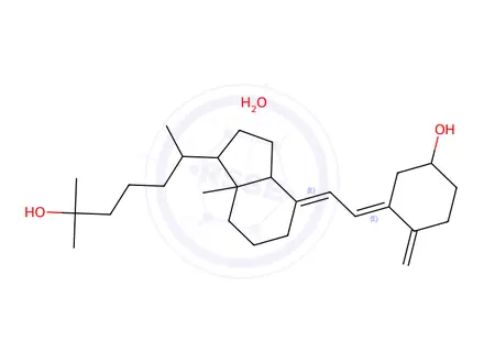 Chemical structure of 25-Hydroxyvitamin-D3-[13C5]