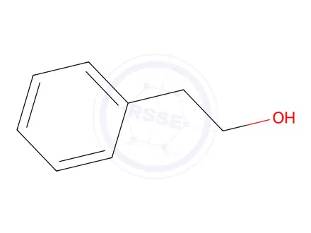 Chemical structure of Phenethyl Alcohol