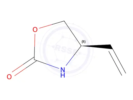 Chemical structure of (R)-4-VINYLOXAZOLIDIN-2-ONE