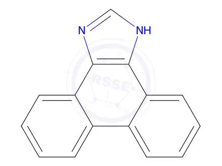 Chemical structure of 1H-Phenanthro[9,10-d]imidazole