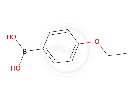 Chemical structure of 4-Ethoxyphenylboronic Acid