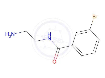 Chemical structure of N-(2-Aminoethyl)-3-bromobenzamide