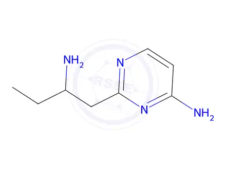 Chemical structure of 2-(2-Aminobutyl)pyrimidin-4-amine