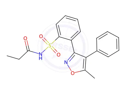 Chemical structure of Parecoxib Sodium Impurity 126