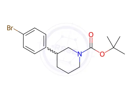 Chemical structure of Niraparib Impurity 125