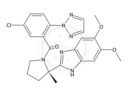 Chemical structure of Dalilesen Impurity 5