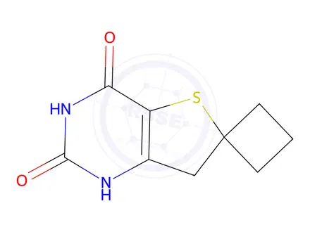 Chemical structure of 7'H-Spiro[cyclobutane-1,6'-thieno[3,2-d]pyrimidine]-2',4'-diol