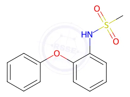 Chemical structure of Nimesulide EP Impurity B