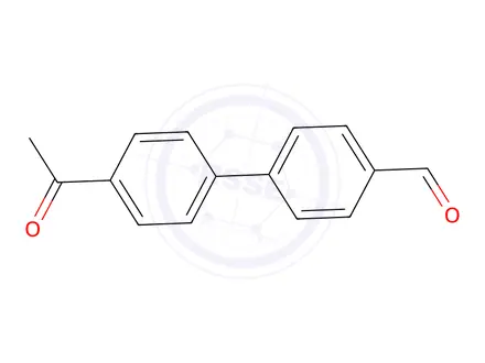 Chemical structure of 4'-Acetyl-[1,1'-biphenyl]-4-carbaldehyde
