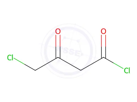 Chemical structure of 4-Chloro-3-Oxobutyryl Chloride