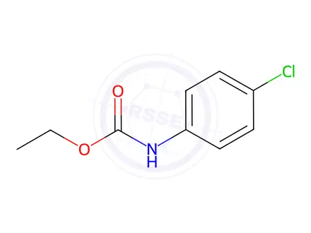 Chemical structure of N-(p-Chlorophenyl)urethane