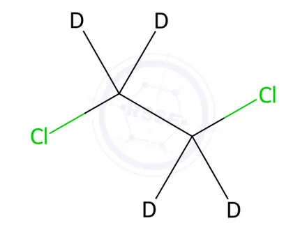 Chemical structure of 1,2-Dichloroethane-d4