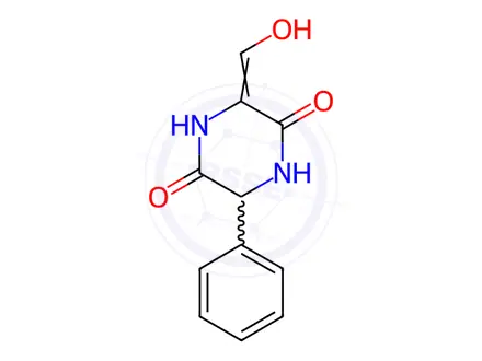 Chemical structure of Cephalexin Impurity A1