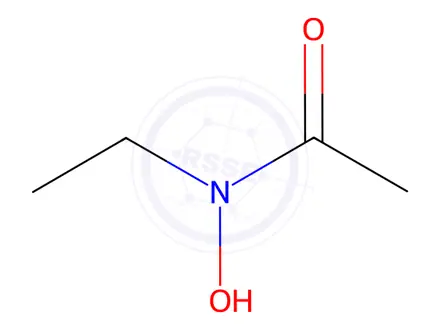 Chemical structure of N-ethyl-N-hydroxyacetamide