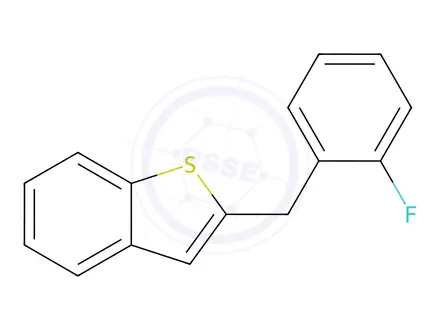 Chemical structure of Des-bromo Ipragliflozin