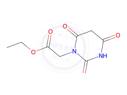 Chemical structure of Ethyl 2-(2,4,6-trioxotetrahydropyrimidin-1(2H)-yl)acetate