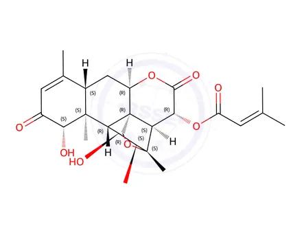 Chemical structure of gutolactone