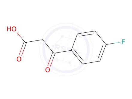 Chemical structure of 3-(4-Fluorophenyl)-3-Oxopropanoic Acid